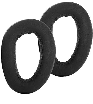 Aiivioll GSP 600 Ersatz-Ohrpolster, kompatibel mit Sennheiser GSP 600 GSP 670 GSP 500 Professional Gaming Headset Ohrpolster Ersatz-Ohrpolster (schwarz)