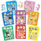 Chukua Sticker Kinder Blue 16Pcs DIY Aufkleber Anime Personalisierte Stickers Deko-Kawaii Sticker Set Geschenk Give Aways Geburtstag Deko Gastgeschenke Party Mitgebsel für Laptop Skateboard Scrapbook