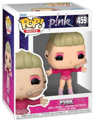 Funko Pop! Rocks: Pink - Trustfall - P!NK - Figurine en Vinyle à Collectionner - Idée de Cadeau - Produits Officiels - Jouets pour Les Enfants et Adultes - Music Fans