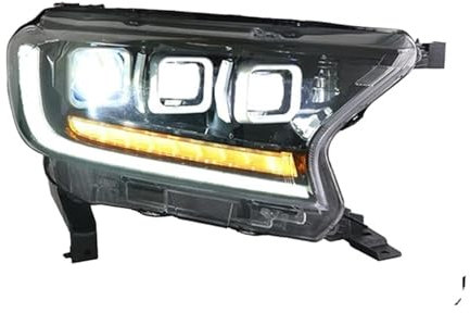 2 PCS Auto Waren Kompatibel for Ford Ranger Everest T6 FL T7 T8 Raptor 3 Projektor Scheinwerfer Kopf Lampe LED Scheinwerfer LED Dual Projektor