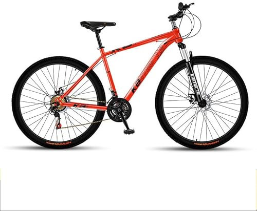 TgGreat Mountainbike, Mountainbike MTB Fahrrad, 27,5 Und 29 Zoll Kohlenstoffstahl MTB Fahrrad HöHenverstellbar Mit KotflüGeln Erwachsene Mountainbike Mit Federgabel Und Scheibenbremse