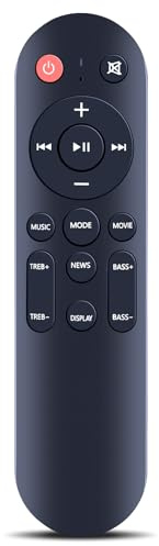 CLVIZCXOM Telecomando di ricambio Soundbar per MEVOSTO 2 in 1 D7H 2.1CH Soundbar