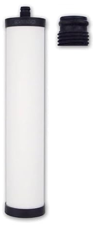 Doulton Ultracarb M15 Drinking Water Ceramic Candle Filter 1 Pack | Reduces Contaminants, Improves Taste & Odour, Compatible with Franke 02, Triflow, Filterflow 1st & 2nd Gen Plastic Housing