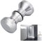 Tencro Shower Door Handle Knob Polished Solid Stainless Steel Handle Screen Round Bathroom Door Knob (30mm)