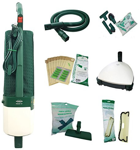 Aspirapolvere Vk121 Rigenerato Spazzola Classica Scegli la Composizione (Vk121+Pulilux+Tubo)