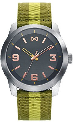 Mark Maddox HerrenArmbanduhr Analog Quarz Nylon HC0100-45