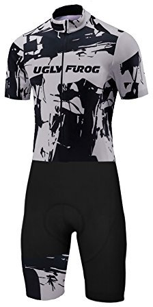 UGLY FROG Body Tuta Ciclismo Estivo Maglia Manica Corta e Pantalocini MTB Corti Uomo BE0A06