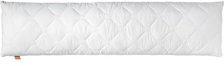 sleepling Basic 100 Seitenschläferkissen, Kopfkissen, Stillkissen, 40 x 105 cm, Ökotex, waschbar bis 60 Grad, Made in EU, Füllmengengarantie, Größengarantie, weiß