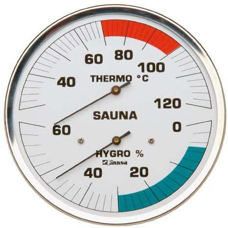Sauna Hygrotherm 130mm / Präzisionsgerät 130mm Klassik