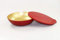Tupperware Allegra 1,5 L rot Gold Servier Schüssel Schale Servierschale
