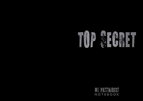 Top Secret Passworld Notebooks: Top Secret Passworld Notebooks (English Edition)