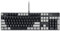 Hot Swappable Mechanical Gaming Keyboard With White Backlit, Brown Switches, and 104 Keys - Wired for PC Gaming