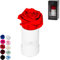 Infinity Flowerbox - 1 echte Infinity Rosen (3 Jahre haltbar ohne Wasser) - Direkt mit Geschenkverpackung geliefert I Handgefertigt in Berlin I Geschenk für Frauen (Rote Rose in weißer Box)