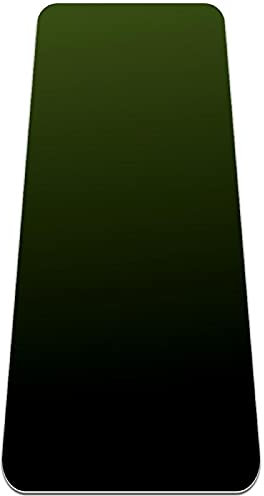 Eslifey Olivgrüne Yogamatte, dick, rutschfest, für Damen und Mädchen, Gymnastikmatte, weiche Pilates-Matten, 182,9 x 81,3 cm, 0,6 cm dick