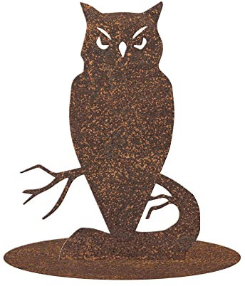 New Owl Rustic Iron Door Stop