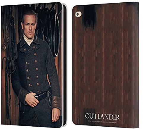 Head Case Designs Licenciado Oficialmente Outlander Jamie Fraser Personajes De Temporada 6 Carcasa de Cuero Tipo Libro Compatible con Apple iPad Air 2 (2014)