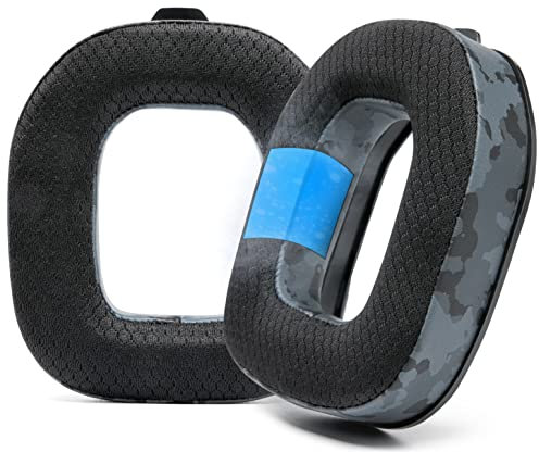 WC Freeze A40 – Ersatz-Ohrpolster aus Hybridgewebe mit kühlendem Gel, nur für Astro A40 TR, hergestellt von Wicked Cushions, verbesserte Haltbarkeit, Dicke und Schallisolierung | Black Camo