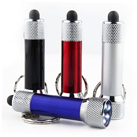 SilteD 12 pcs Educational Torch/Emergency Trip Favor Chest LED Mini Battery Flashlights Wedding Light Toy/Design Use Pocket for Flash Cute Piggy Projector Shaped