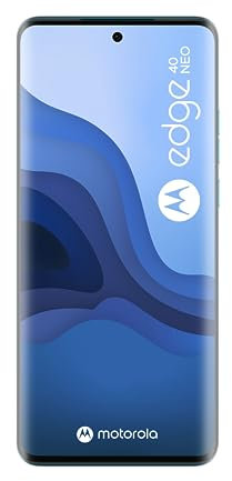 MOTOROLA EDGE 40 NEO 12Go 256Go, écran 6,5, batterie 5000 mAh, smartphone débloqué 5G Bleu Caneelbay