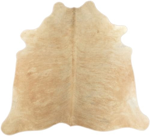 Kuhfelle Online & Nomad KUHFELL RINDERFELL Hellbraun BEIGE EXOTISCH 210 x 180 cm STIERFELL Teppich