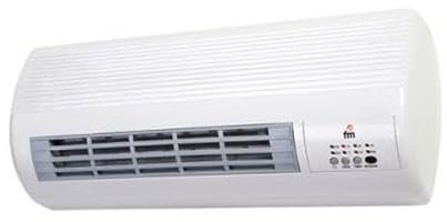 Climatizador split cerámico con mando a distancia FM, ideal para regular la temperatura y mejorar el confort en el hogar.
