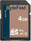 ByteFest Carte SD 4Go, Carte SDHC Mémoire SD Classe 10, A1, U1, V10, pour Appareil Photo, DSLR, Photographe