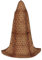 UVBDF Wicker Woven Grid Halloween Kostüm Hooded Cloak Cosplay Capehooded Cape Cloak Accessory Carnival Must Have