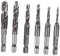 DIYEAH 2 Sätze Bohrer-set Ratsche Hartmetall Gewindebohrer Nuss Entgrater Plasure Threads Bohrer Mit Sechskantschäften Bohrer Mit Metrischem Gewinde Hochgeschwindigkeitsstahl 6 Stücke * 2