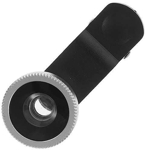 SHINEOFI Portable Smartphone Camera Lens Kit Super Wide Angle Macro Fisheye Lens High Definition Easy Install Precision-focus Silver