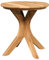 vidaXL Garten Beistelltisch Ø40x41 cm Massivholz Teak