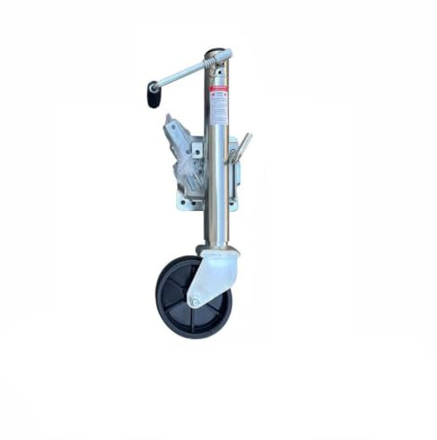 MotiveTech Trailer Support Wheel Heavy-Duty Trailer Support Wheelwith Hardware for Towing, Galvanized Finish