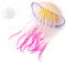 Pssopp Künstliche Qualle Aquarium Dekoration - Simulation Jellyfish für Fisch Tank, Aquarium Deko, Fischglas Ornament, Meerwasser Dekor (Rot)