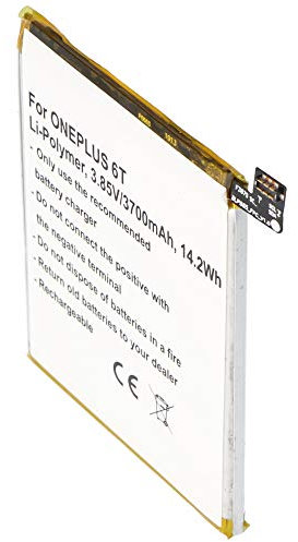 Akku kompatibel mit ONEPLUS 6T, Li-Polymer, 3,85V, 3700mAh, 14,2Wh, mit IC Chip, Built-in, ohne Werkzeug