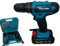 Topolenashop Trapano Avvitatore Doppia Batteria a Litio 48V 5Ah Valigia 24 Accessori