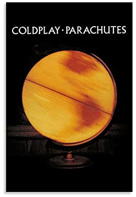 NCCDY Coldplay Parachutes Globe Musik Poster Dekorative Malerei Leinwand Wandkunst Wohnzimmer Poster Schlafzimmer Malerei 30 x 45 cm