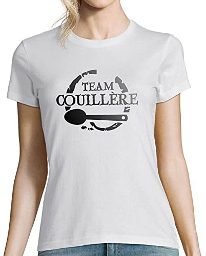 Planetee T-Shirt FemmeTeam Couillère Blanc