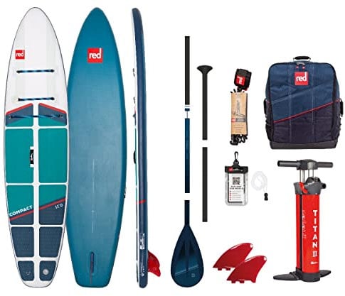 Red Paddle Co 11'0 COMPACT Set Stand Up Paddle Board SUP 5pcs Carbon Paddel 2022