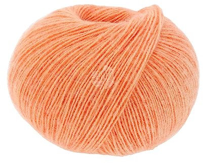 LANA GROSSA Ecopuno | Edle Netzgarnstruktur aus Baumwolle gefüllt mit Merino/Alpaka | Handstrickgarn aus 17% Schurwolle & 11% Alpaka Wolle | 50g Wolle zum Stricken & Häkeln | 215m Garn FB 79