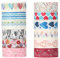 LGEGE 12 Rollen Washi Tape Set - 15 mm breit, ästhetisches japanisches Abdeckband, verschiedene niedliche Herzmuster schön für Kawaii Schreibwaren, Planer, Scrapbook, Geschenkverpackung,Bullet Journal