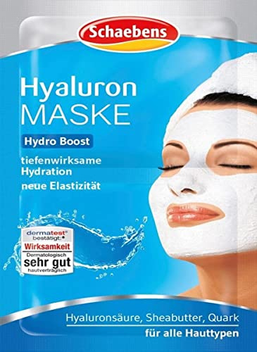 Schaebens Hyaluron Gesichtsmaske, Hydro Boost, 10 ml