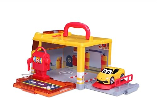 Bburago BB JUNIOR LAMBORGHINI MY 1ST CARRY ALONG GARAGE Preschool Vehicle Play Set