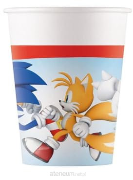 Procos Sonic the Hedgehog 8 vasos