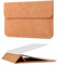Megoo 15 Laptop Sleeve PU Stand Case for Samsung Galaxy Book 15.6, Microsoft Surface Laptop 7/6/5/4/Book 15.6, MacBook Air 15.3/Pro 16.2, Slim Carry Case for 15 16 Chromebook Notebook(Brown)
