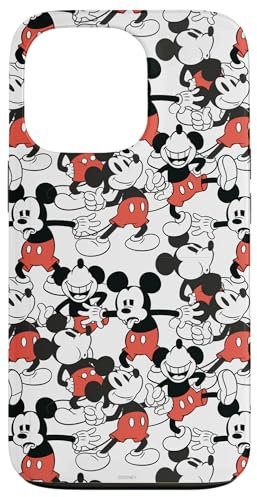 iPhone 13 Pro Disney Mickey Mouse Expressions Print Case