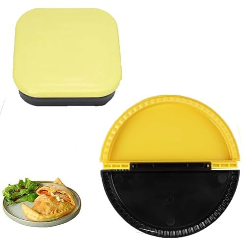 sylbx 2 Pezzi Sigillo Tortilla,Macchina per Panini,Toast Sandwich Maker,Downdrift Toast Sandwich Maker,Stampo per Panini Fai-Da-Te per Spuntini Salutari,Sicuro per la Cottura