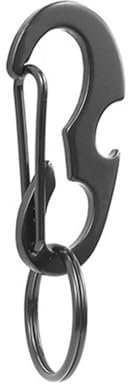 Porte-clés de poche, ouvre-bouteille d'ours, décapsuleur de bière, porte-clés, ouvre-bouteille portable en forme de D, ouvre-bouteille, ouvre-bouteille pour homme, porte-clés et porte-clés