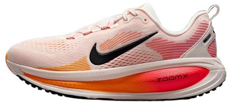 NIKE Vomero 18, Sneaker Hombre, White Black Bright Crimson Laser Orange, 39 EU