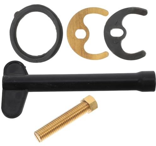 FIXOSHEE Waschbecken Befestigungsset Kunststoff Metall Dichtung Dichtungspads Küchenarmatur Reparatur Zubehör für Einloch Spültischarmatur Küchenhelfer Set