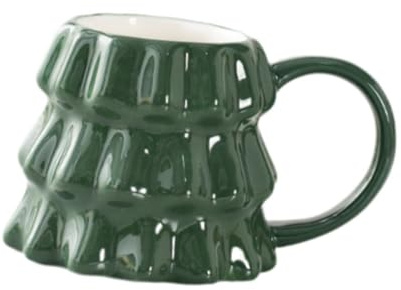MCMUZKZS Tazza da caffè Natalizia, Tazza da Latte per Regali di Compleanno per Ufficio a Casa, Regalo di Natale