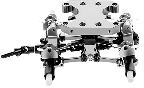Bumdenuu Metal Balance Chassis Board Wippe für WPL B16 B36 1/16 RC Auto Upgrade Teile Modifiziertes ZubehöR
